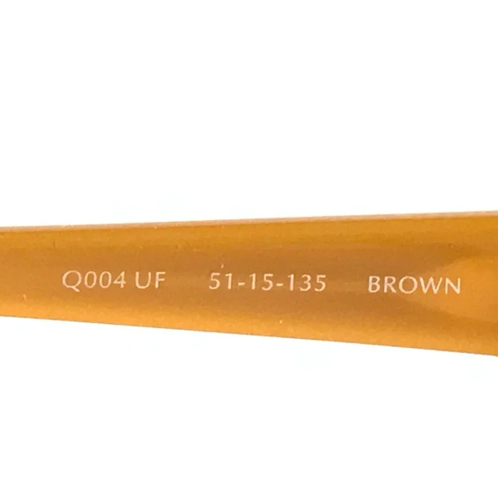 Converse Eyeglasses Frames Q004 UF BROWN Orange Rectangular Full Rim 51-15-135